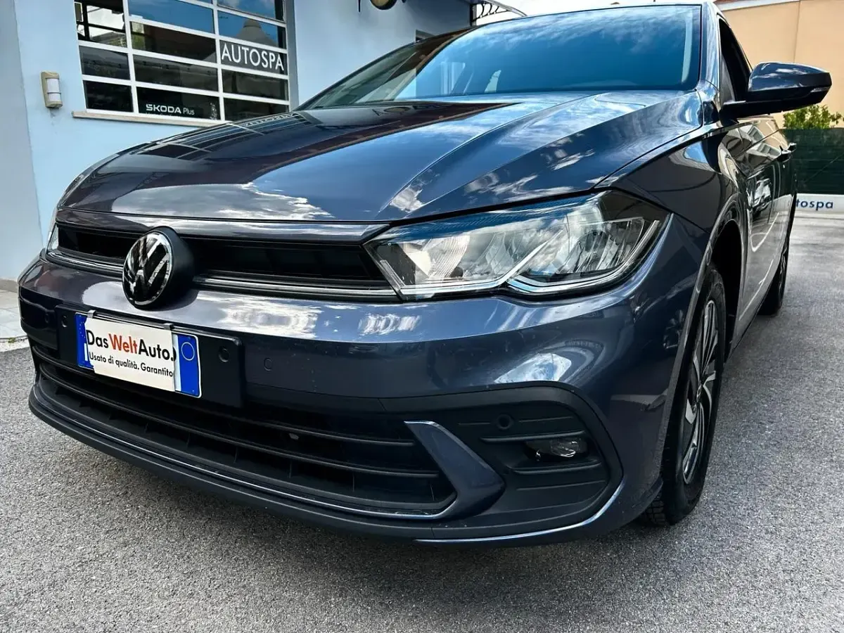 Usata VW Polo Trendline 90 CV (66 kW) 2022 Nero Berlina
