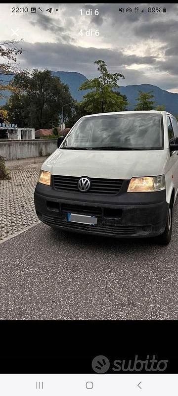 Usata VW Transporter 2004 Bianco Furgone