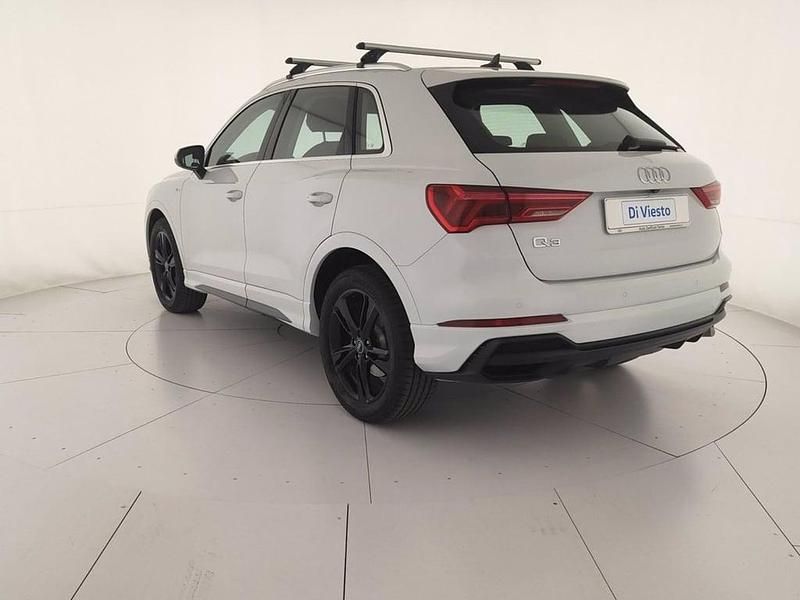 Usata Audi Q3 S-Line 150 CV (110 kW) 2022 Bianco ghiacciaio metallizzato SUV
