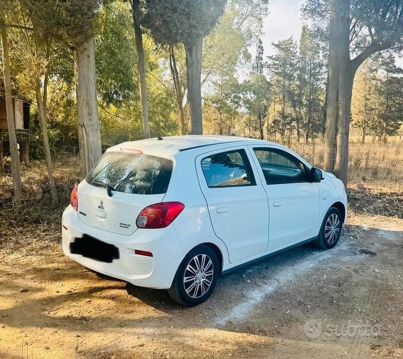 Usata Mitsubishi Space Star 2019 Bianco Utilitaria