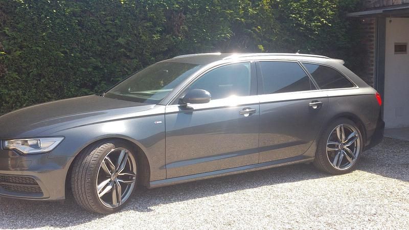 Usata Audi A6 S-Line 177 CV (130 kW) 2012 Grigio Station wagon