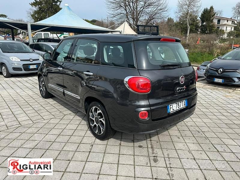 Usata Fiat 500L Lounge 120 CV (88 kW) 2017 Nero Monovolume