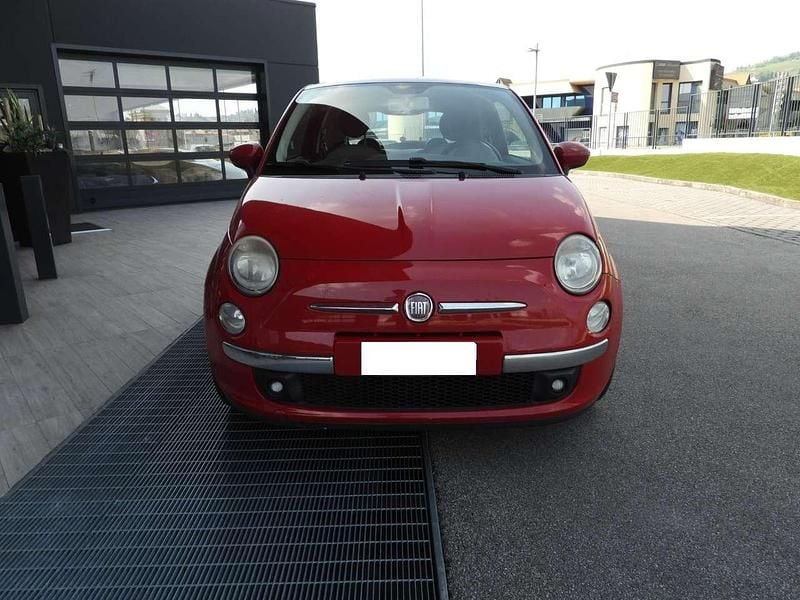 Usata Fiat 500 Lounge 69 CV (50 kW) 2008 Rosso Utilitaria