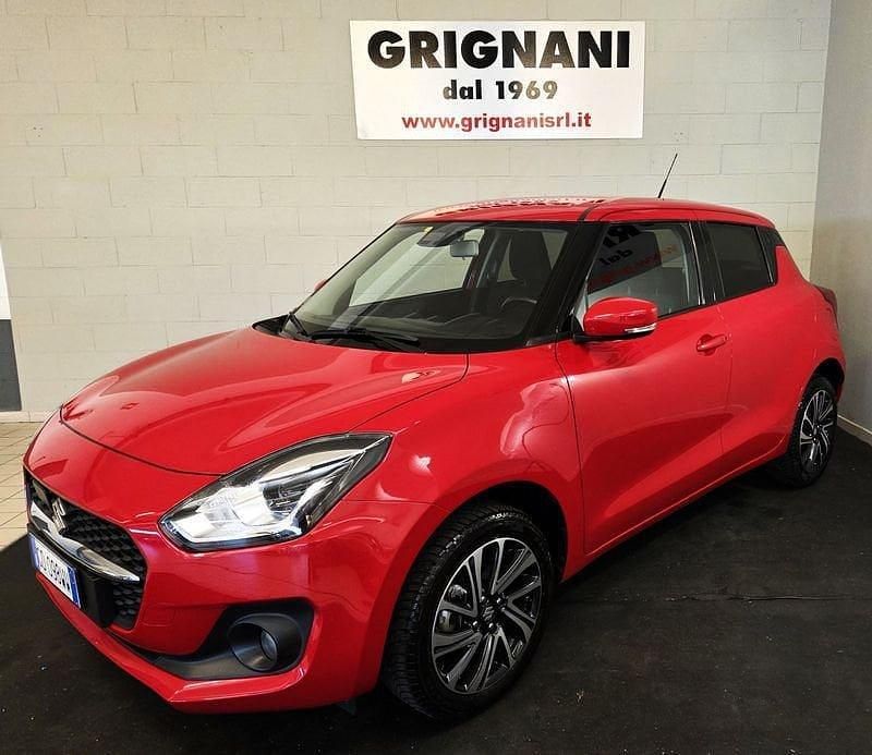 Usata Suzuki Swift 83 CV (61 kW) 2021 Rosso Utilitaria