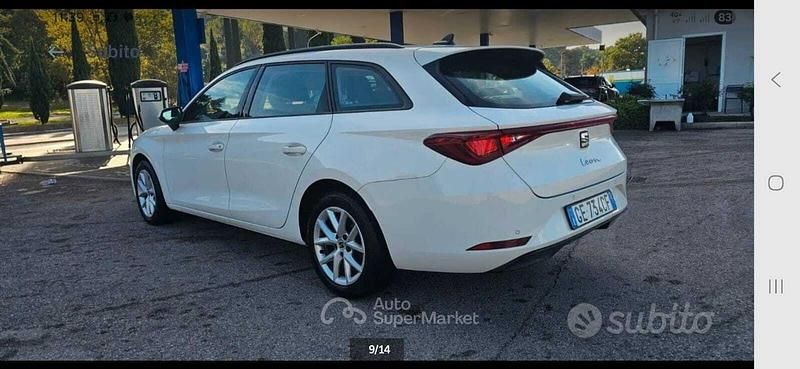 Gebraucht Seat Leon 150 PS (110 kW) 2021 Weiß Kombi