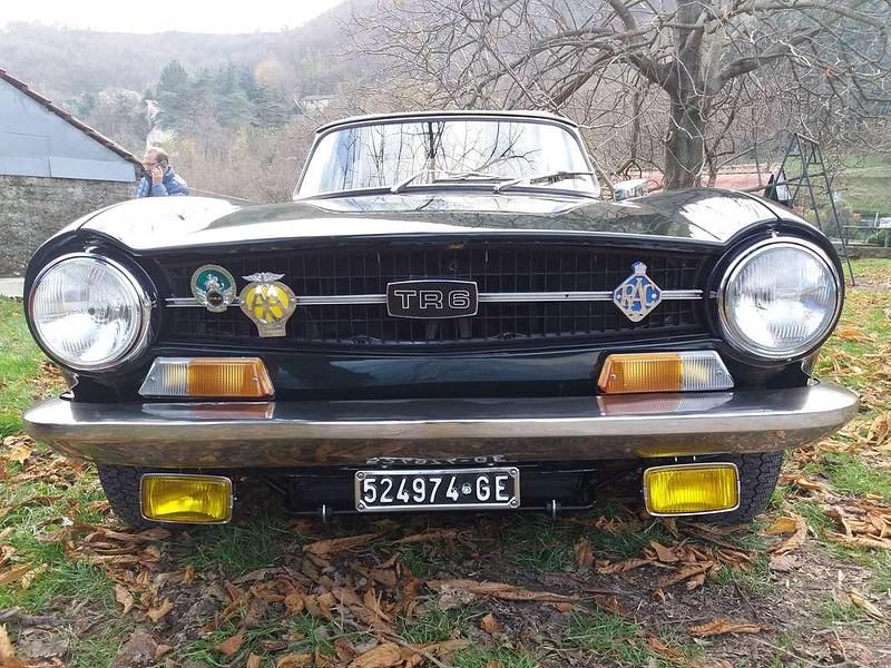 Verde Usata 1972 Triumph TR6 Cabrio | 29.500 € - Immagine 1/4