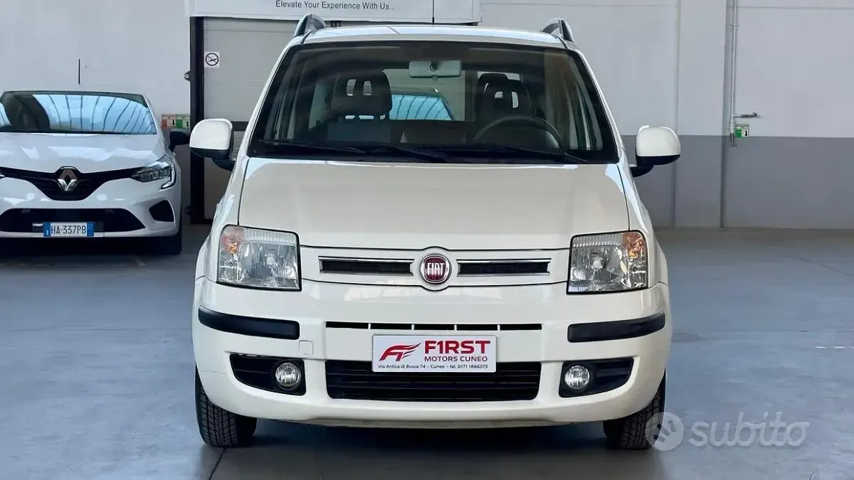 Usata Fiat Panda Dynamic 60 CV (44 kW) 2012 Bianco Utilitaria