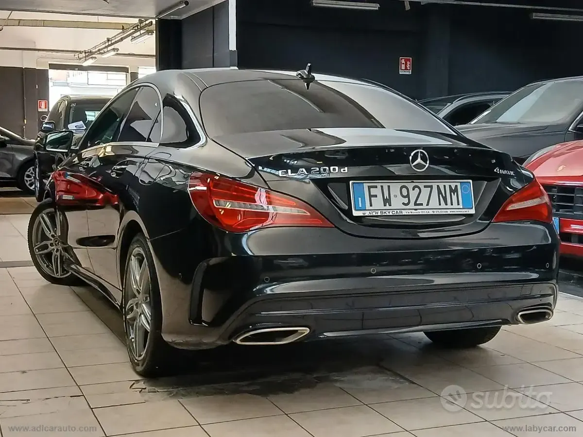 Usata Mercedes CLA200 Premium 136 CV (100 kW) 2019 Nero Coupé