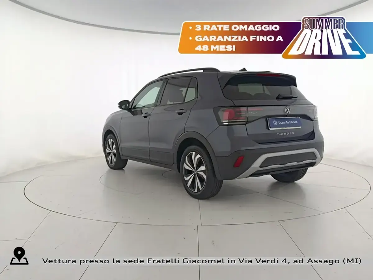 Usata VW T-Cross Edition 95 CV (69 kW) 2024 Grigio SUV