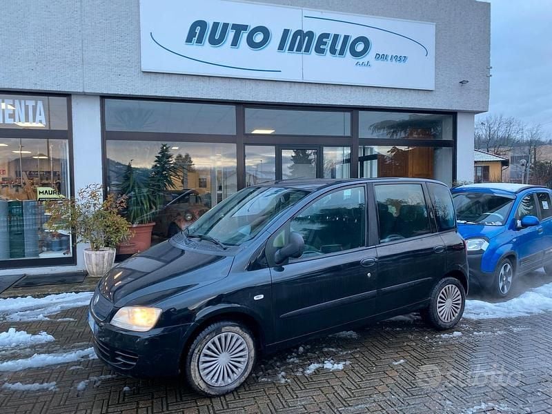 Usata Fiat Multipla Dynamic 119 CV (87 kW) 2009 Nero Monovolume