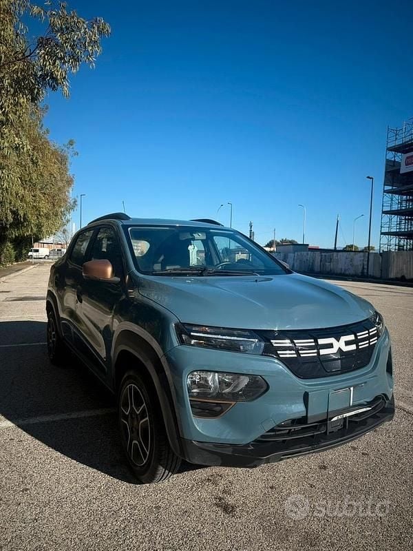 Usata Dacia Spring Extreme 47 kW (65 CV) 2023 Blu Utilitaria