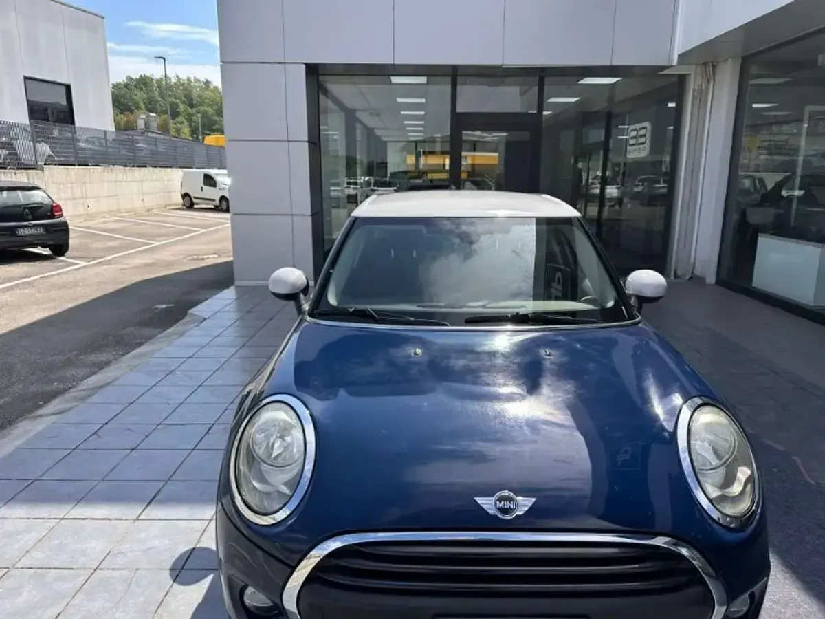 Usata Mini One D Business 95 CV (69 kW) 2017 Blu/azzurro Utilitaria