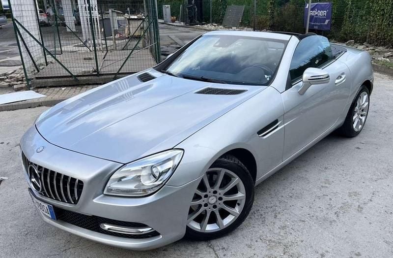 Usata Mercedes SLK250 Premium 204 CV (150 kW) 2013 Grigio Cabrio