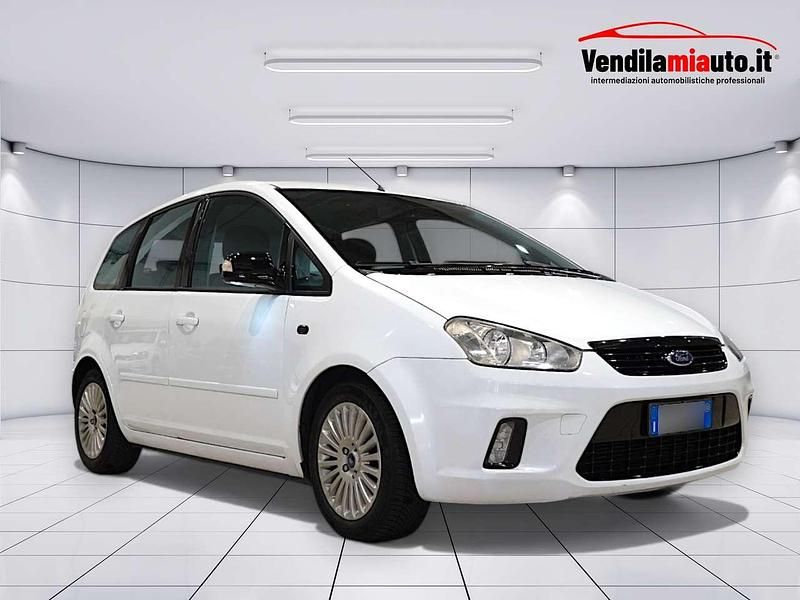 Begagnad Ford C-MAX Style 90 HK (66 kW) 2010 Vit Minibuss