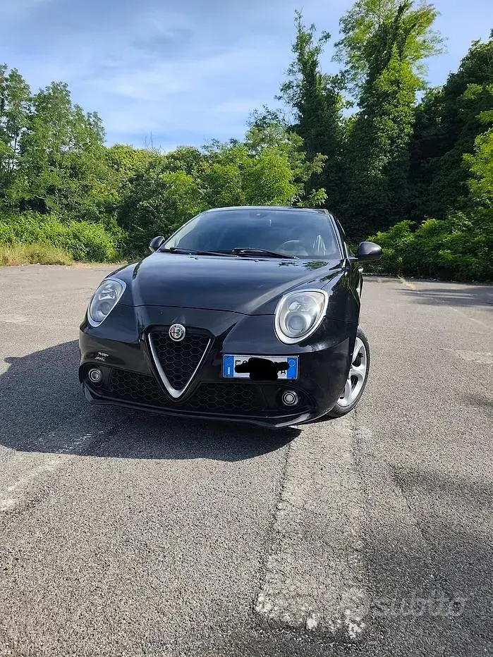 Usata Alfa Romeo MiTo 95 CV (69 kW) 2017 Nero Utilitaria