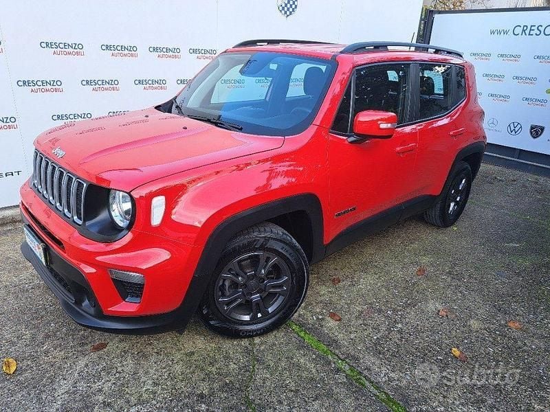 Usata Jeep Renegade Longitude 131 CV (96 kW) 2022 Rosso SUV
