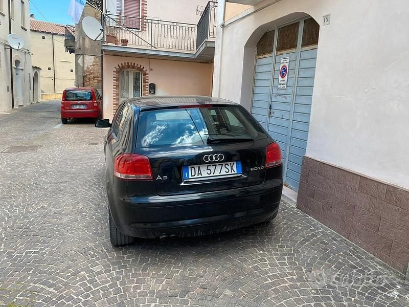 Usata Audi A3 2007 Nero Utilitaria