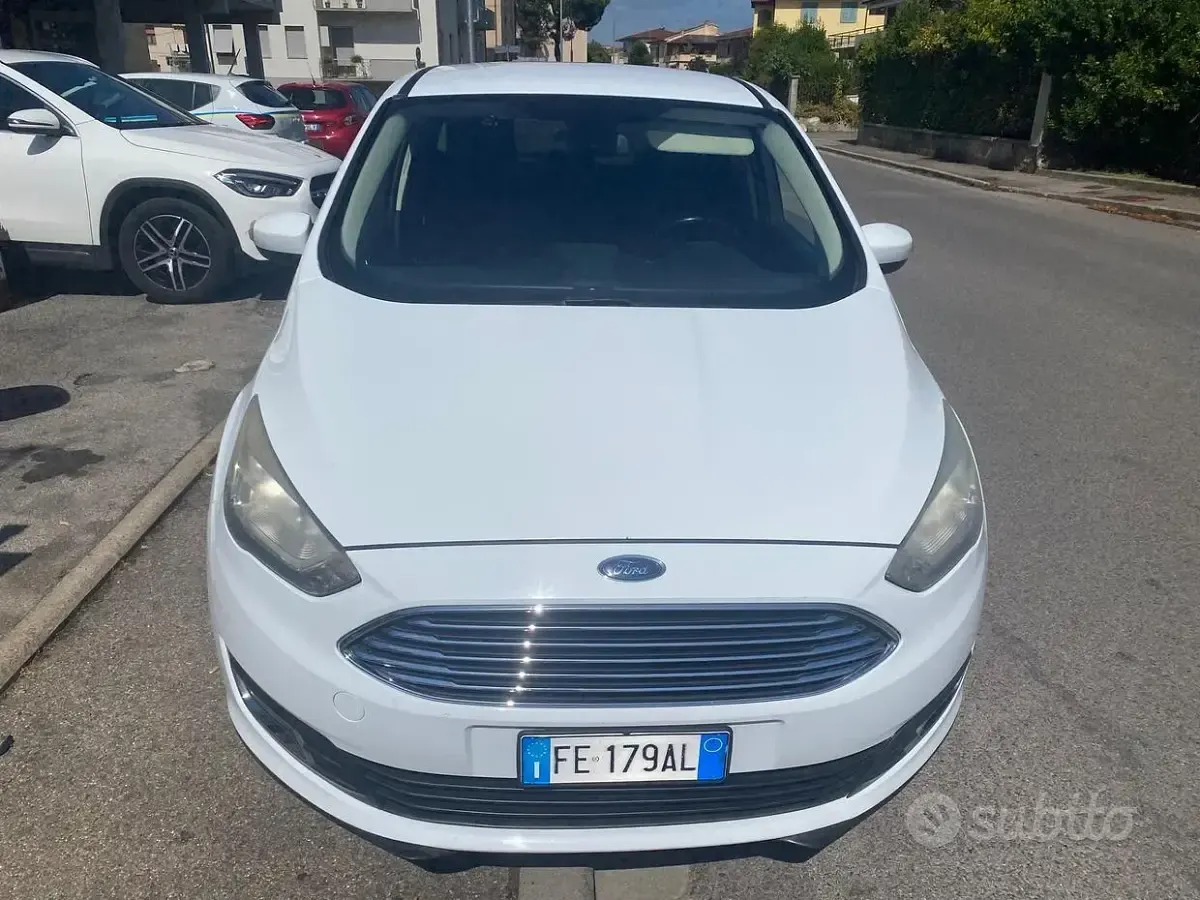 Usata Ford C-MAX Business Edition 120 CV (88 kW) 2016 Bianco Monovolume