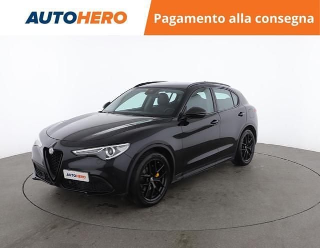 Nero Usata 2020 Alfa Romeo Stelvio Tech Edition SUV | 22.599 € (Buon prezzo) - Immagine 1/2