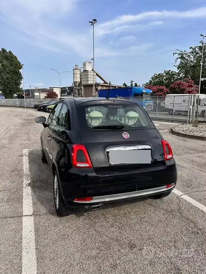 Usata Fiat 500 Lounge 69 CV (50 kW) 2017 Nero Berlina