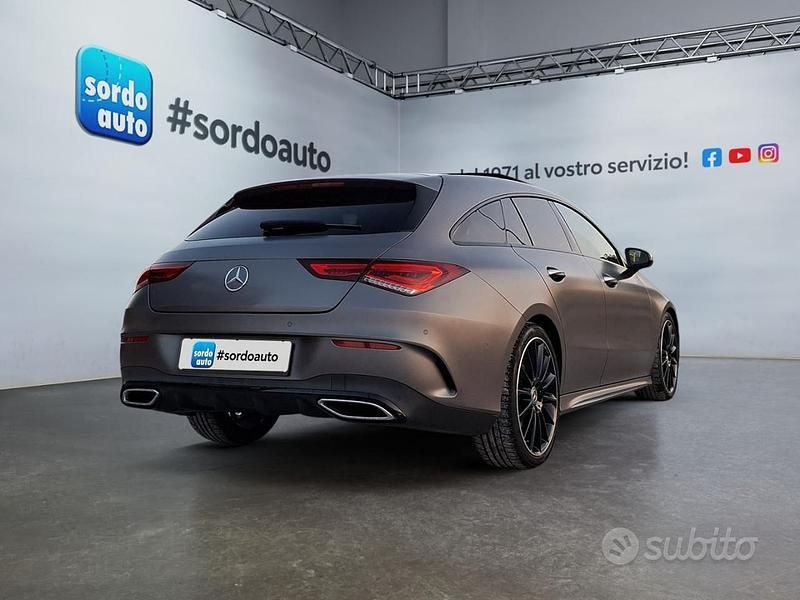 Usata Mercedes CLA200 Premium 150 CV (110 kW) 2019 Grigio Station wagon