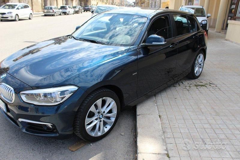 Usata BMW 116 108 CV (79 kW) 2015 Verde Utilitaria