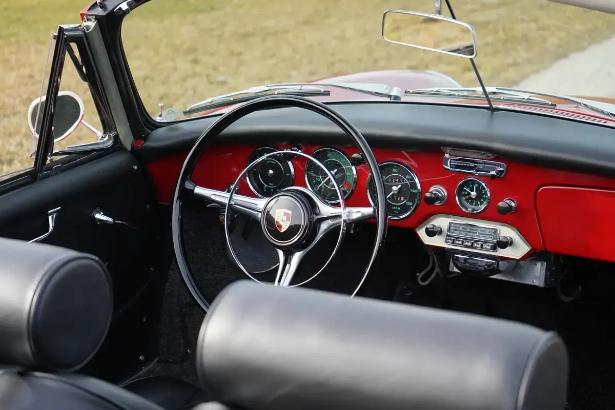 Usata Porsche 356 B 90 CV (66 kW) 1962 Rosso Cabrio