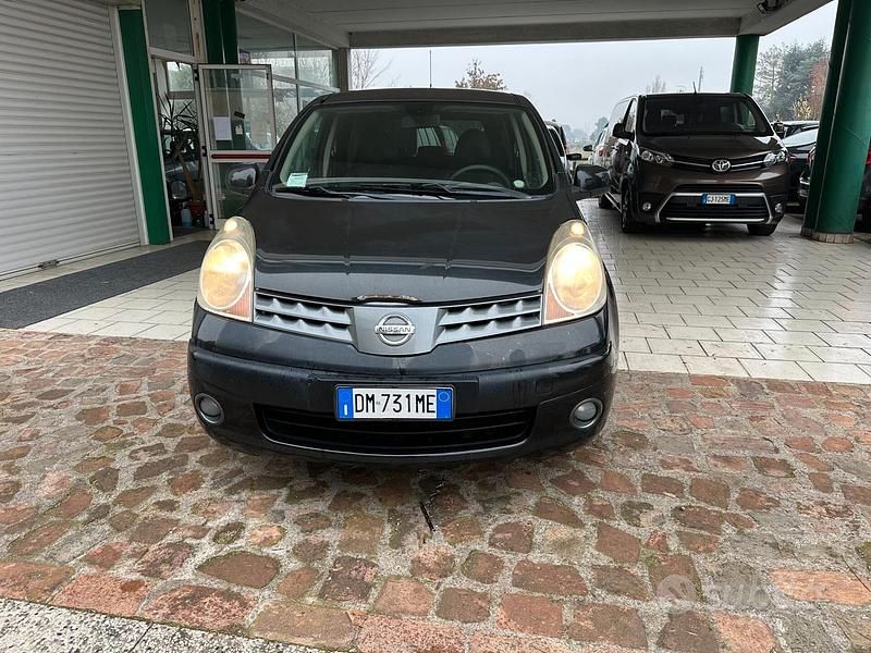 Usata Nissan Note Acenta 86 CV (63 kW) 2008 Nero Monovolume