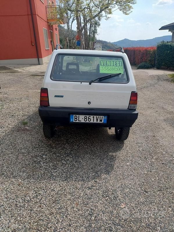Usata Fiat Panda 4x4 Trekking 2000 Bianco Utilitaria