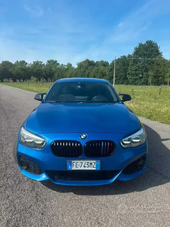 Usata BMW 116 M Sport 116 CV (85 kW) 2016 Blu Utilitaria