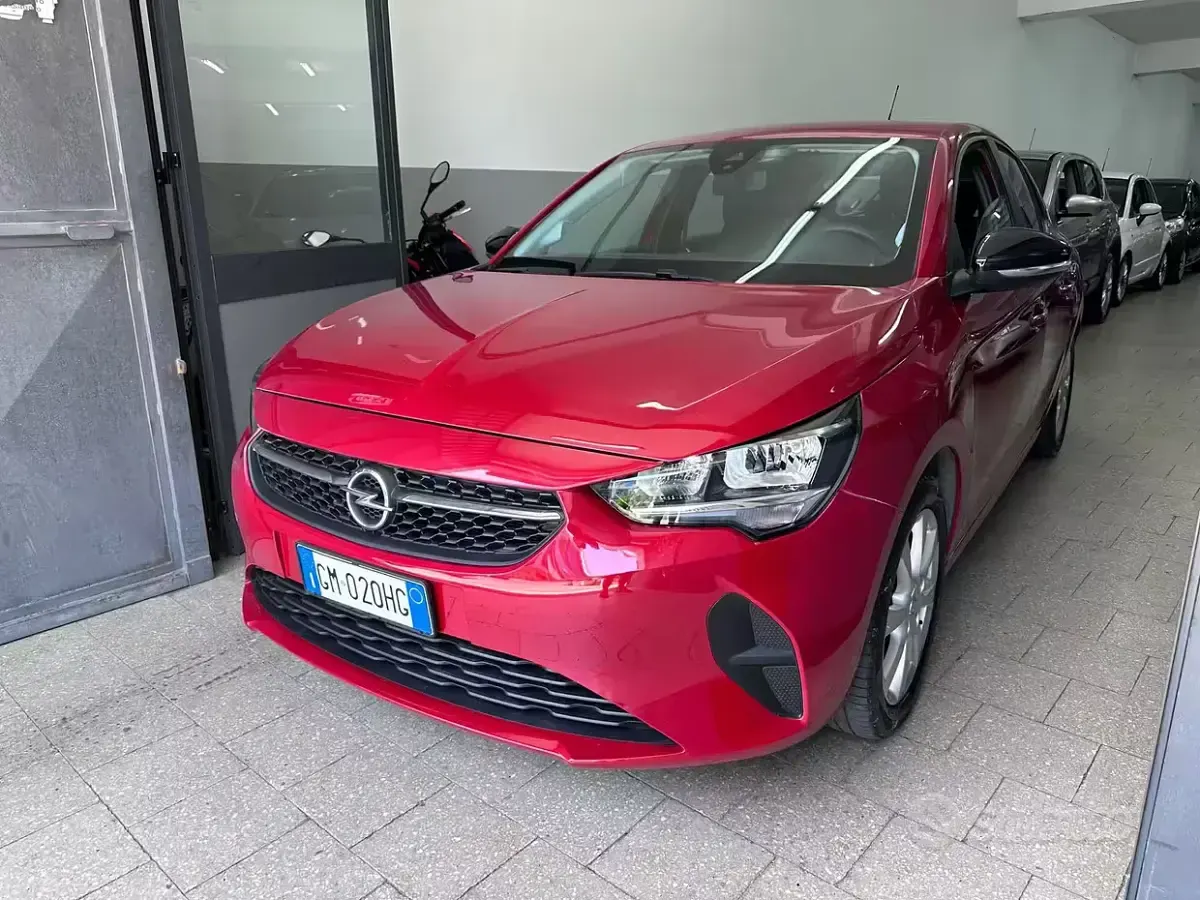 Usata Opel Corsa Elegance 75 CV (55 kW) 2023 Rosso Utilitaria