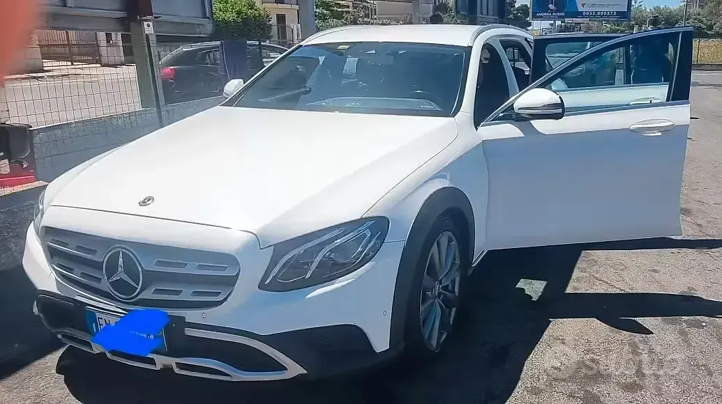 Usata Mercedes E220 All-Terrain 2018 Bianco Station wagon