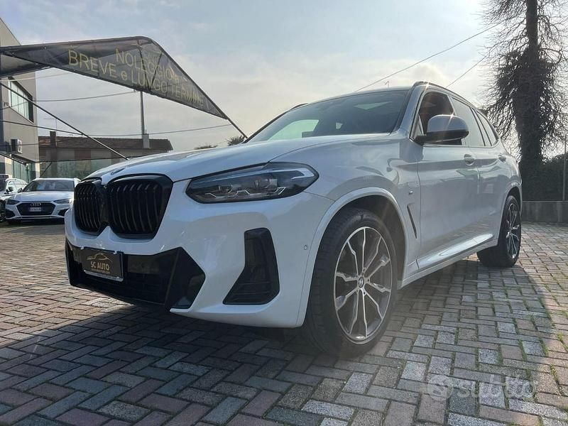 Usata BMW X3 M Sport 190 CV (139 kW) 2022 Bianco SUV
