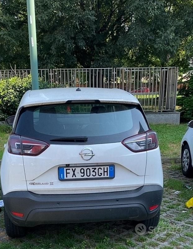 Usata Opel Crossland 83 CV (61 kW) 2019 Bianco SUV