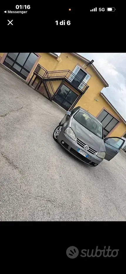 Usata VW Golf V 140 CV (102 kW) 2007 Grigio Berlina