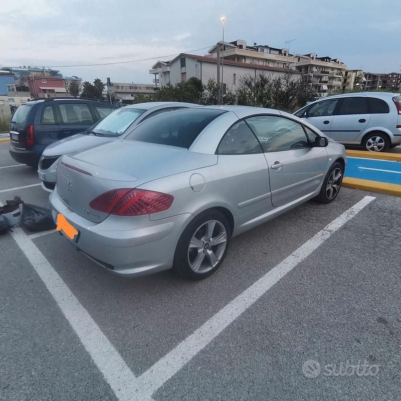 Usata Peugeot 307 CC 136 CV (100 kW) 2005 Grigio Cabrio