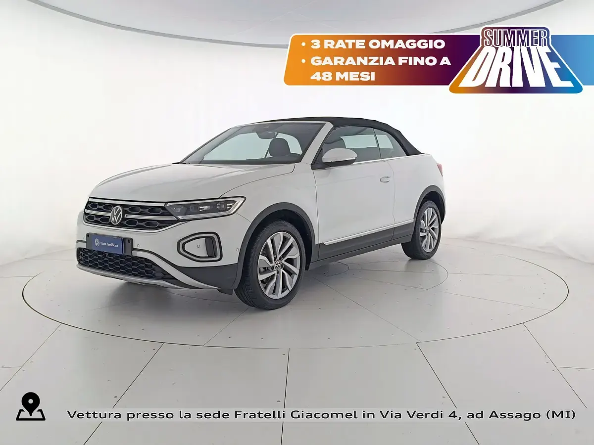 Usata VW T-Roc Cabriolet Style 110 CV (80 kW) 2023 Cabrio