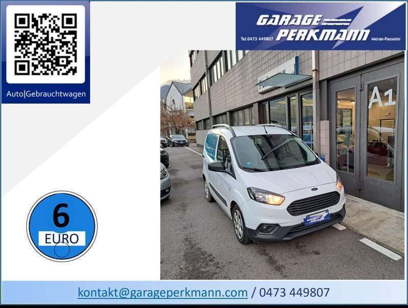 Bianco Usata 2020 Ford Courier Monovolume | 10.800 € (Buon prezzo) - Immagine 1/3