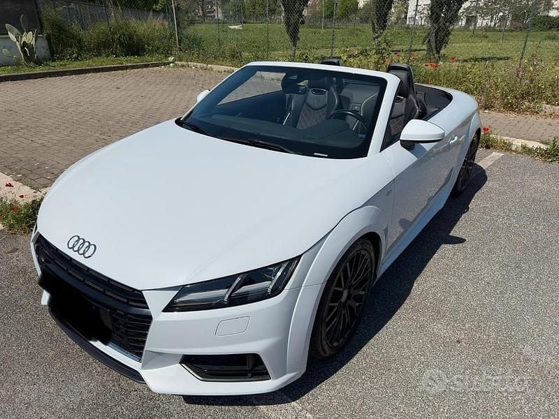 Bianco Usata 2015 Audi TT Comfort Cabrio | 35.900 € (Buon prezzo) - Immagine 1/4