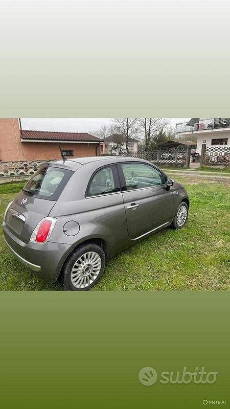 Usata Fiat 500 Lounge 69 CV (50 kW) 2015 Grigio Utilitaria