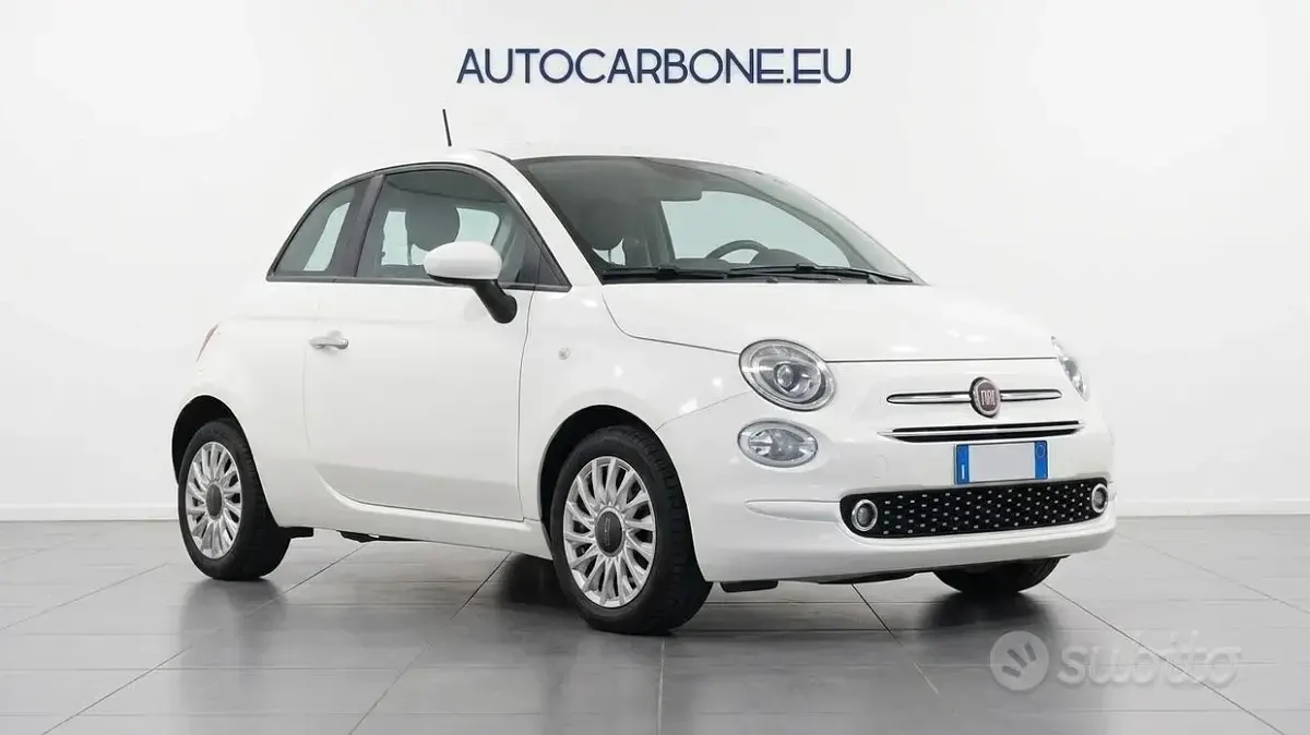 Usata Fiat 500 Lounge 69 CV (50 kW) 2021 Nero Utilitaria