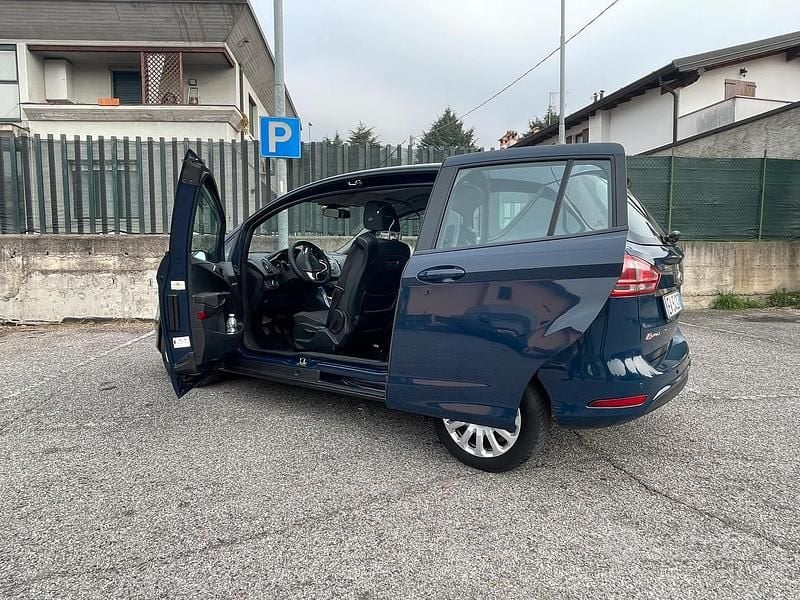 Usata Ford B-MAX 90 CV (66 kW) 2014 Blu Monovolume