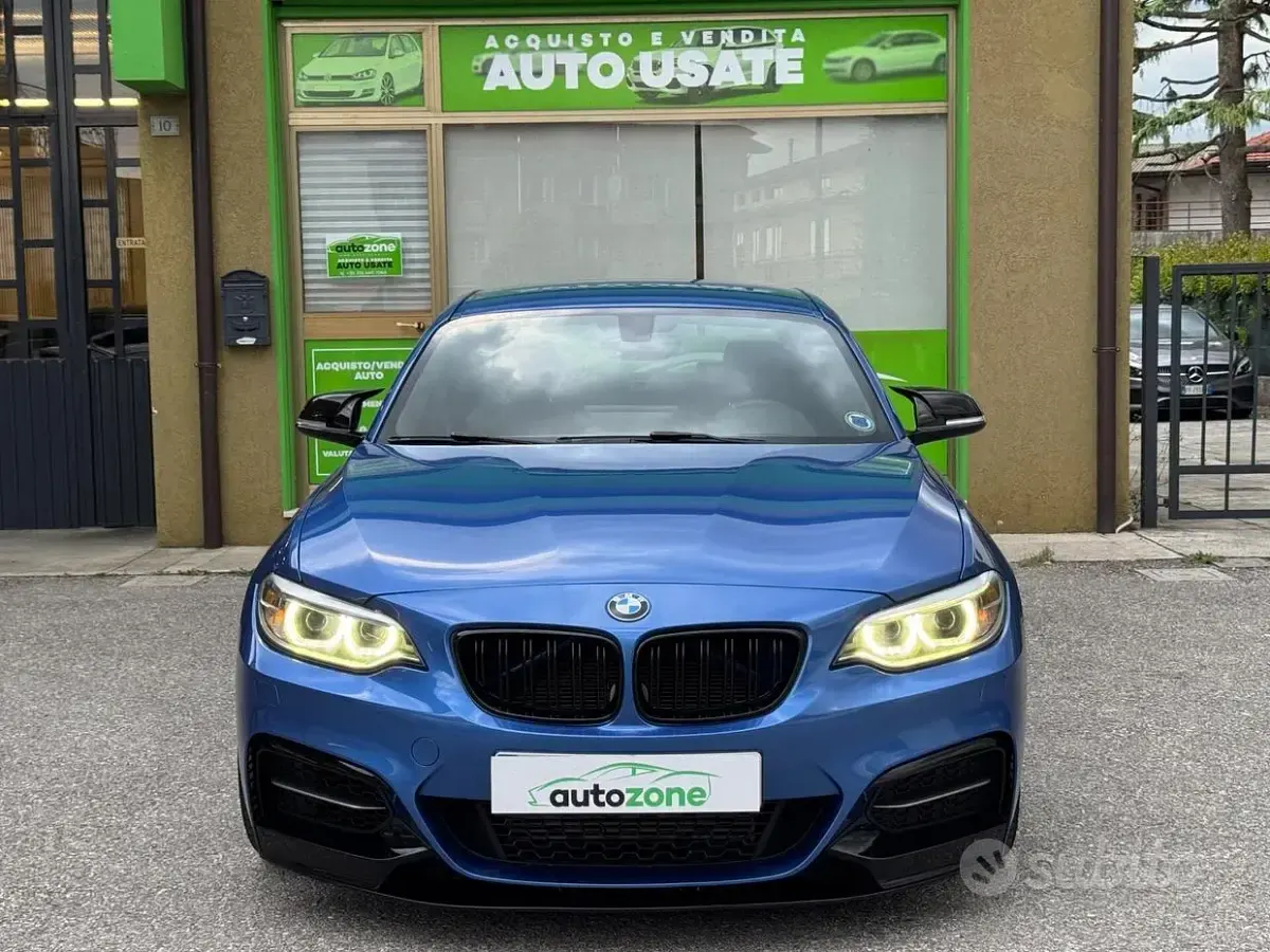 Usata BMW M235 Efficient Dynamics 326 CV (239 kW) 2015 Blu Coupé