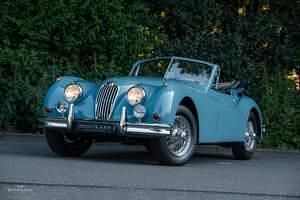 Usata Jaguar XK SE 213 CV (156 kW) 1955 Blu Cabrio