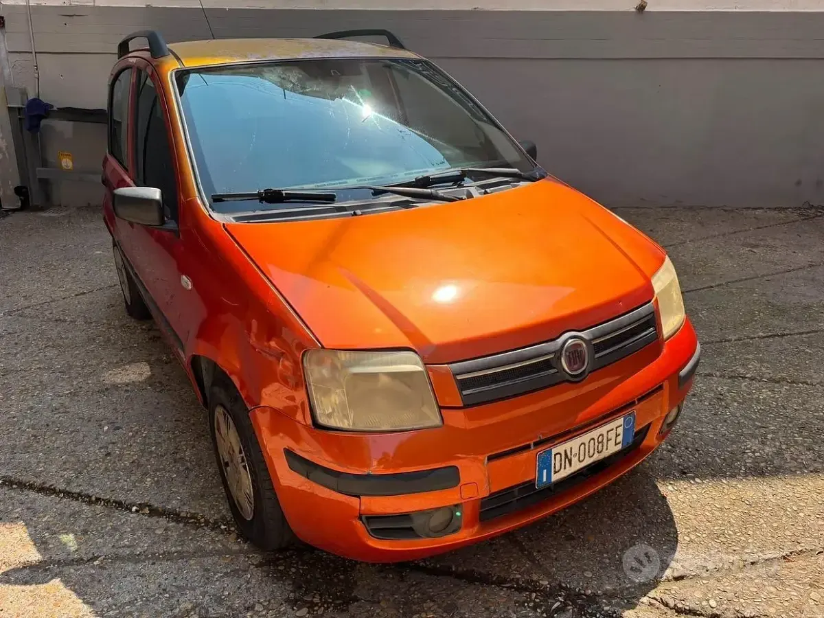 Usata Fiat Panda 60 CV (44 kW) 2008 Nero Utilitaria