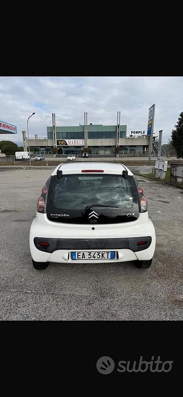 Usata Citroën C1 68 CV (50 kW) 2008 Bianco Utilitaria