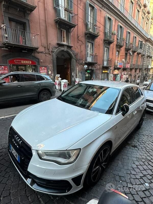 Usata Audi A3 2014 Bianco Berlina