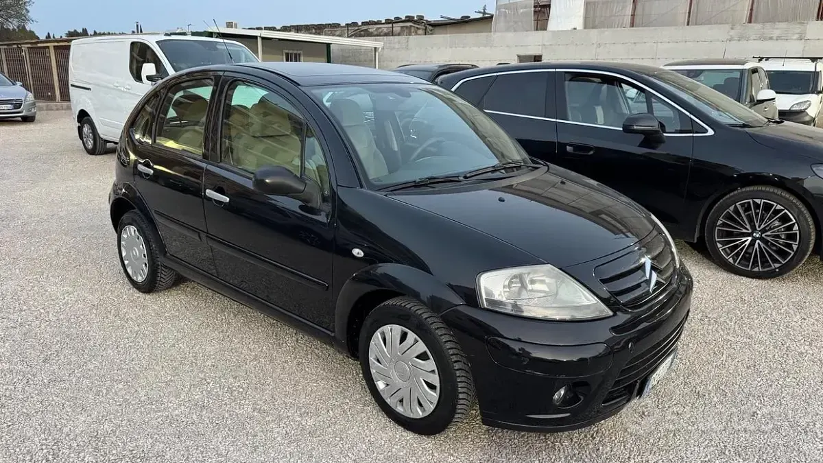 Usata Citroën C3 60 CV (44 kW) 2008 Nero Berlina