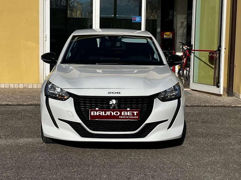 Usata Peugeot 208 Active 102 CV (75 kW) 2021 Bianco Utilitaria