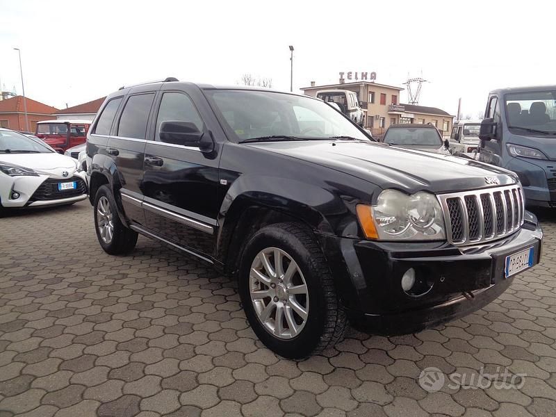 Usata Jeep Grand Cherokee Overland 218 CV (160 kW) 2008 Nero SUV